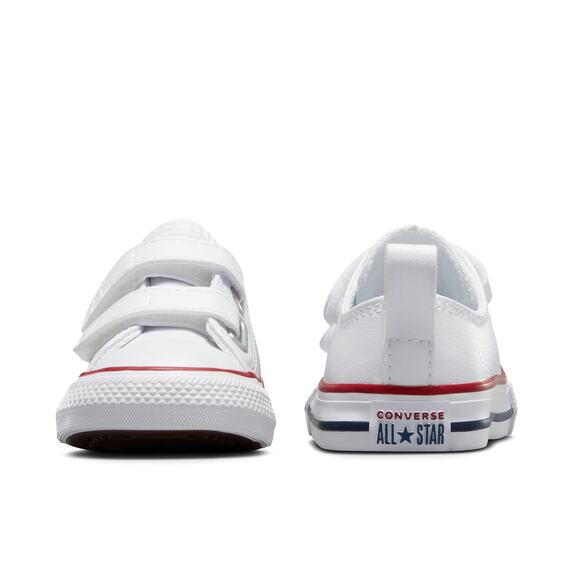 NWT Converse Kids' Chuck Taylor All Star 2V, White, 2 Toddler - Picture 3 of 6